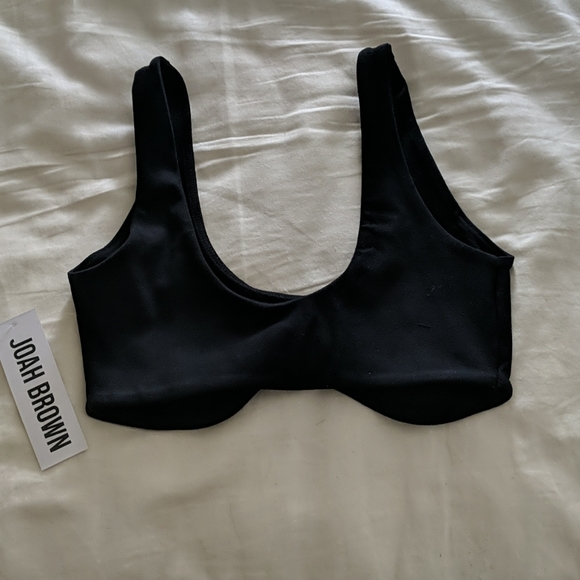 Joah Brown Contour Bra Black - Picture 2 of 3